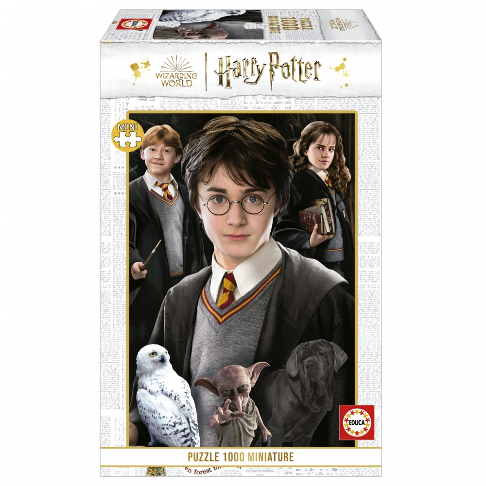 Puzzle, Educa, Miniatura Harry Potter 19490, 1000 piese