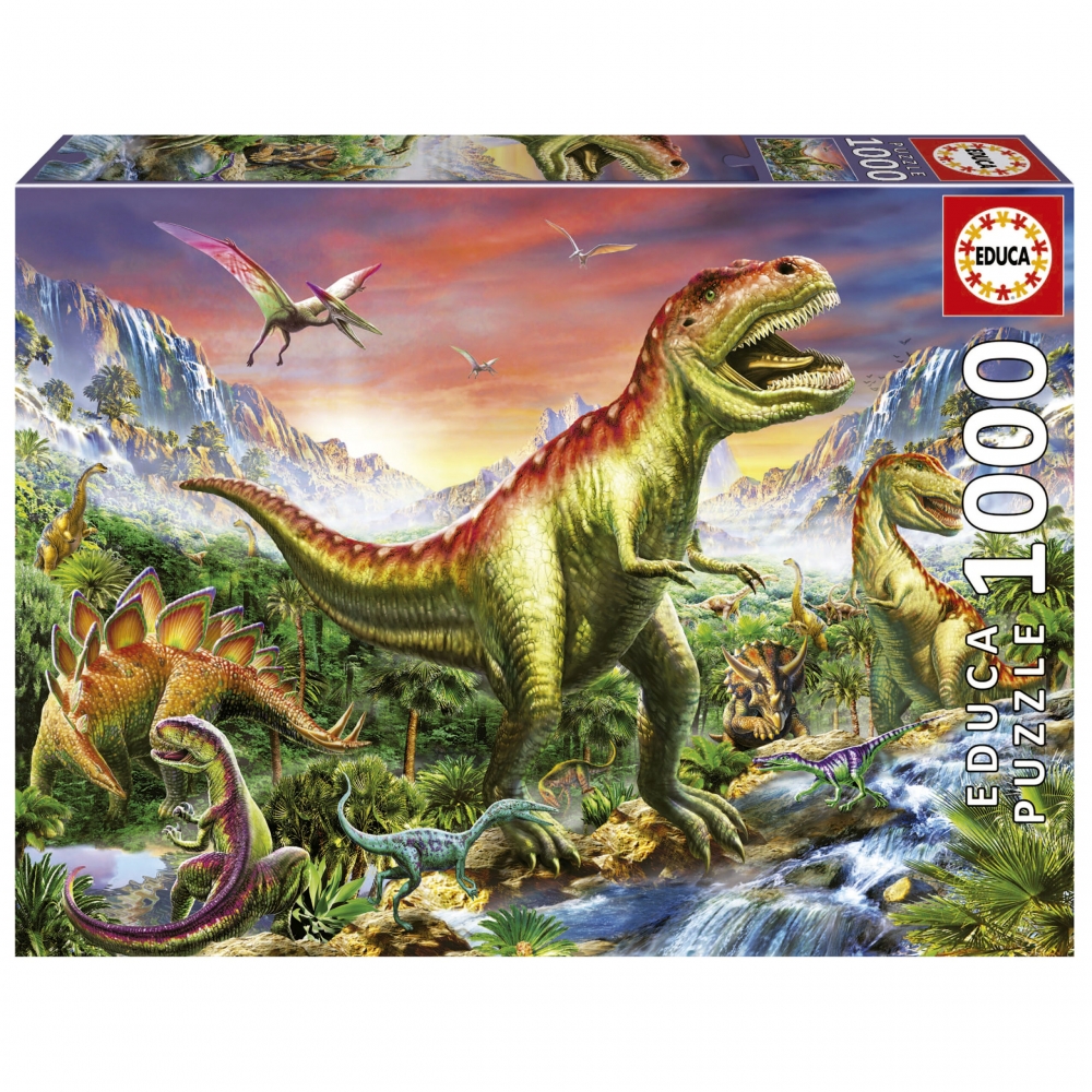 Puzzle, Educa, Jurasic, 1000 piese
