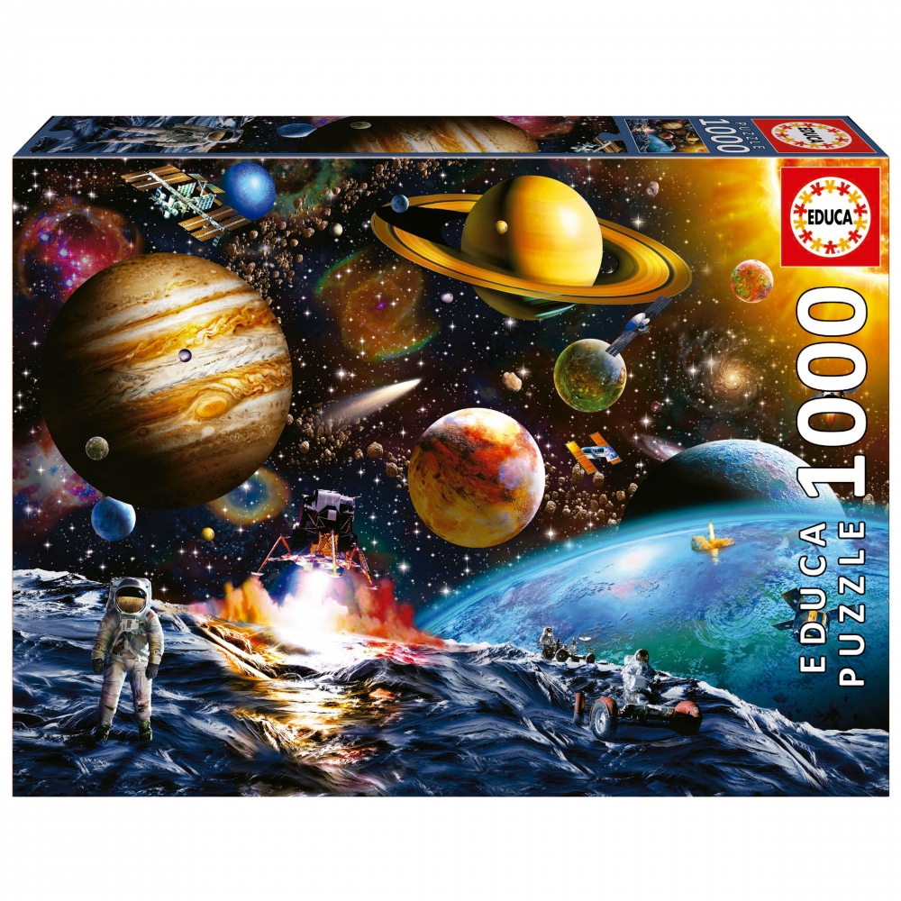 Puzzle, Educa, Misiunea de asteroizi, 1000 piese