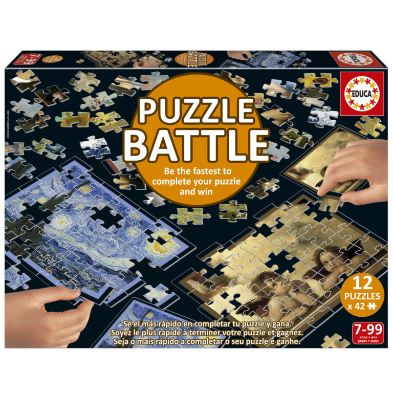 Set puzzle, Educa, 12 buc. din 42 părți, art