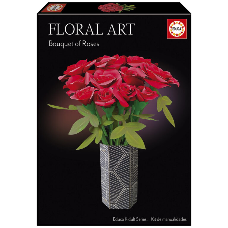Puzzle 3D, Artă Florală, Educa, Trandafiri