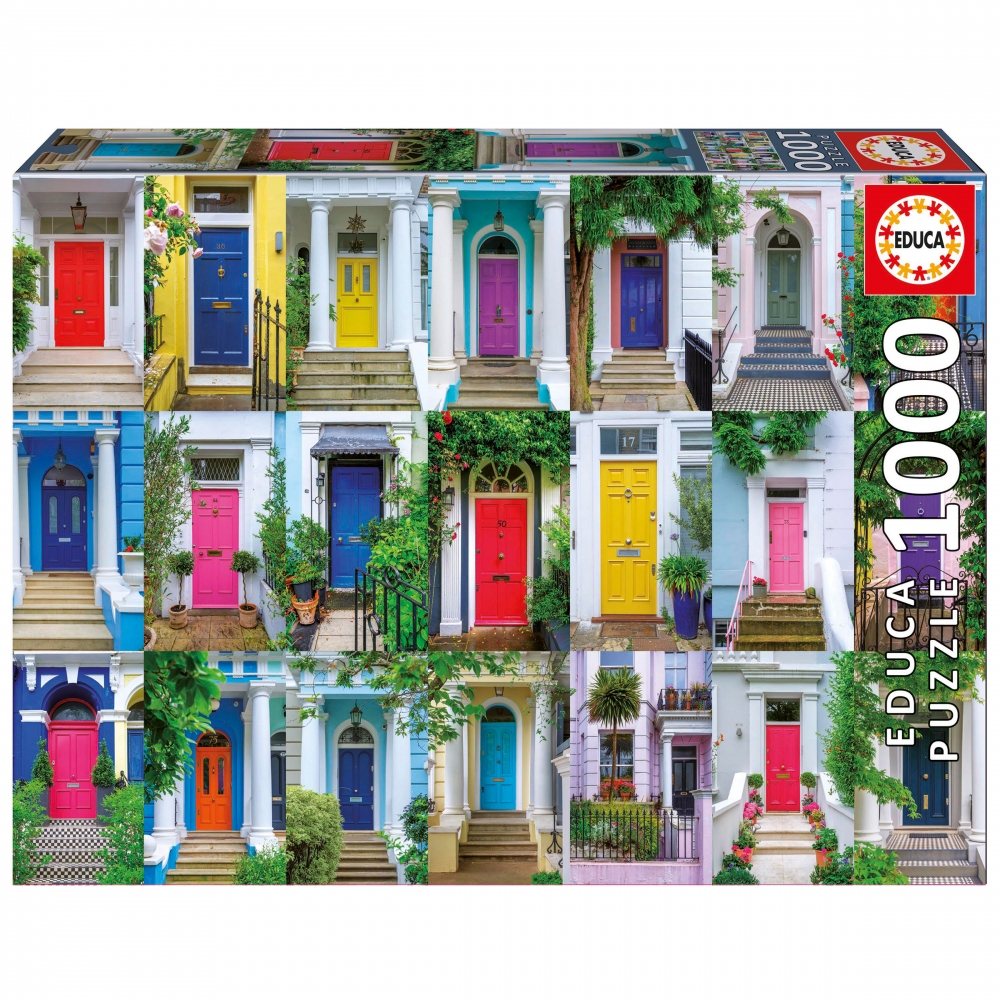 Puzzle, Educa, The Gates of Notting Hill, 1000 piese