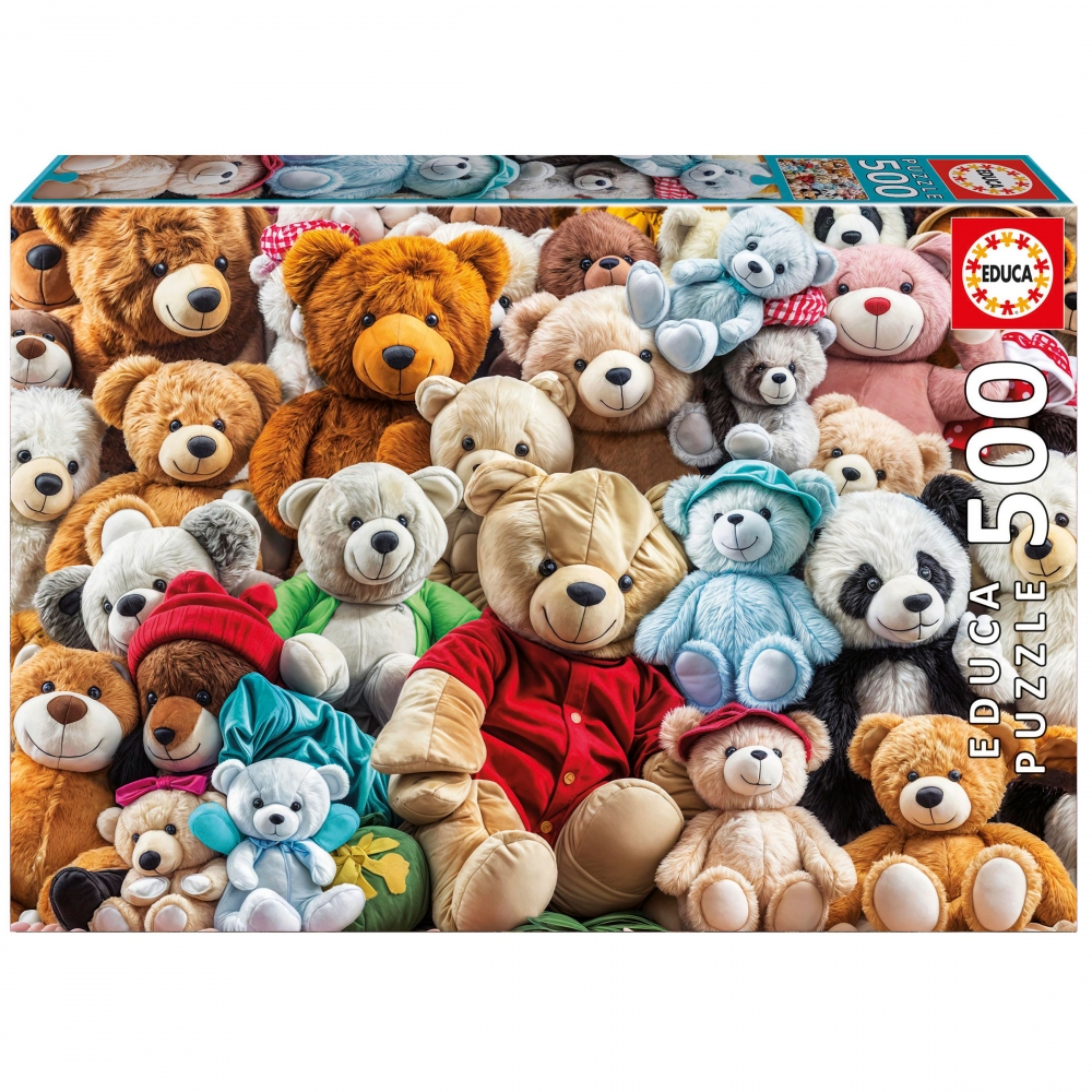 Puzzle, Educa, Ursuleti, 500 piese