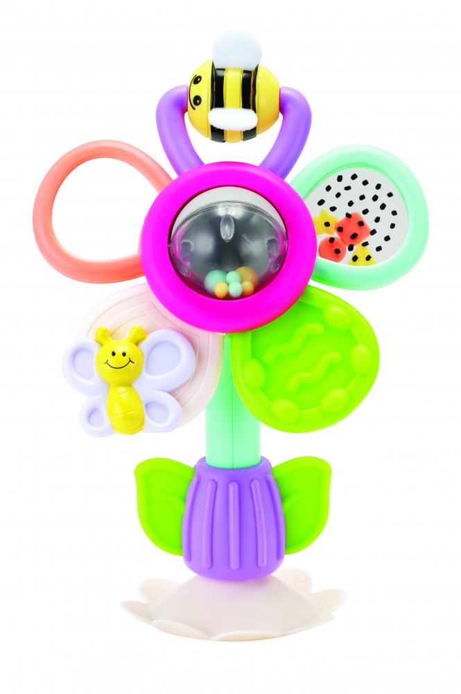 Jucarie atasabila Stay & Play Funflower 3 luni+