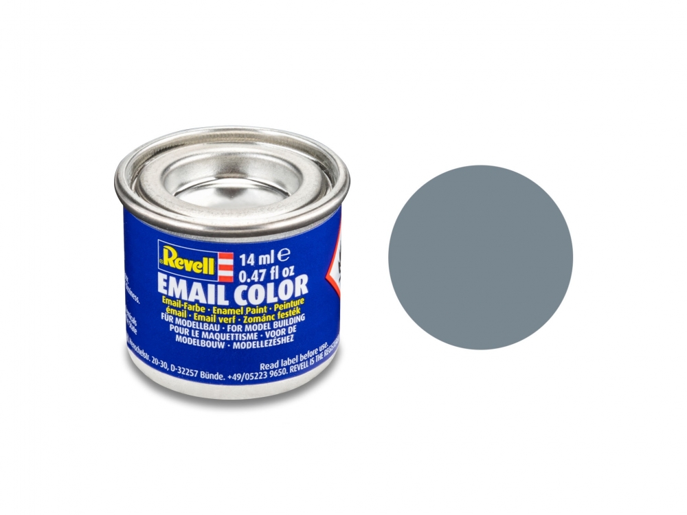 Vopsea emailată, Revell, Email Color, Gri mat, 14 ml