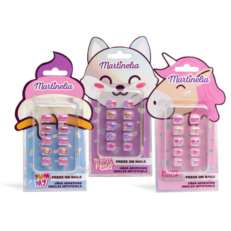 Set cosmetice pentru copii, Martinelia, 10 piese, Little Unicorn, Yummy