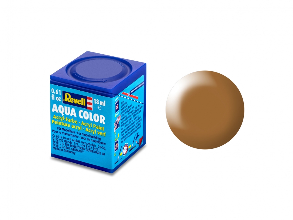 Vopsea acrilică, Revell, Aqua Color, Maro Silky Wood, 18 ml