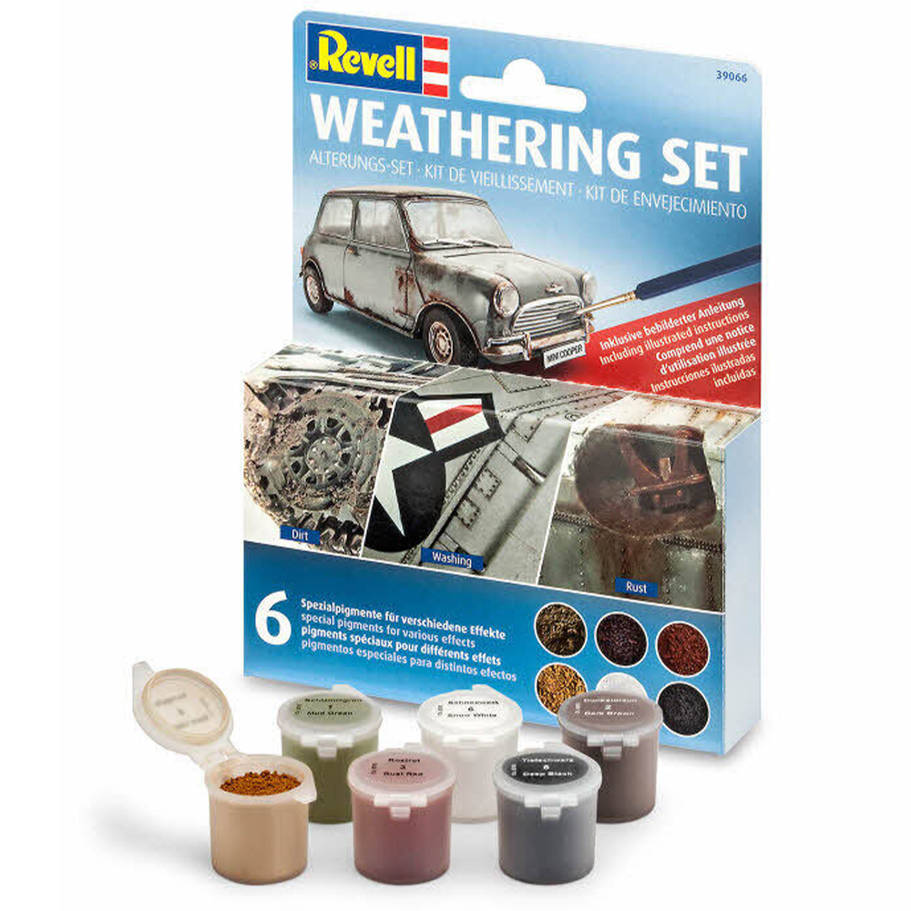 Set de intemperii, Revell, 6 culori