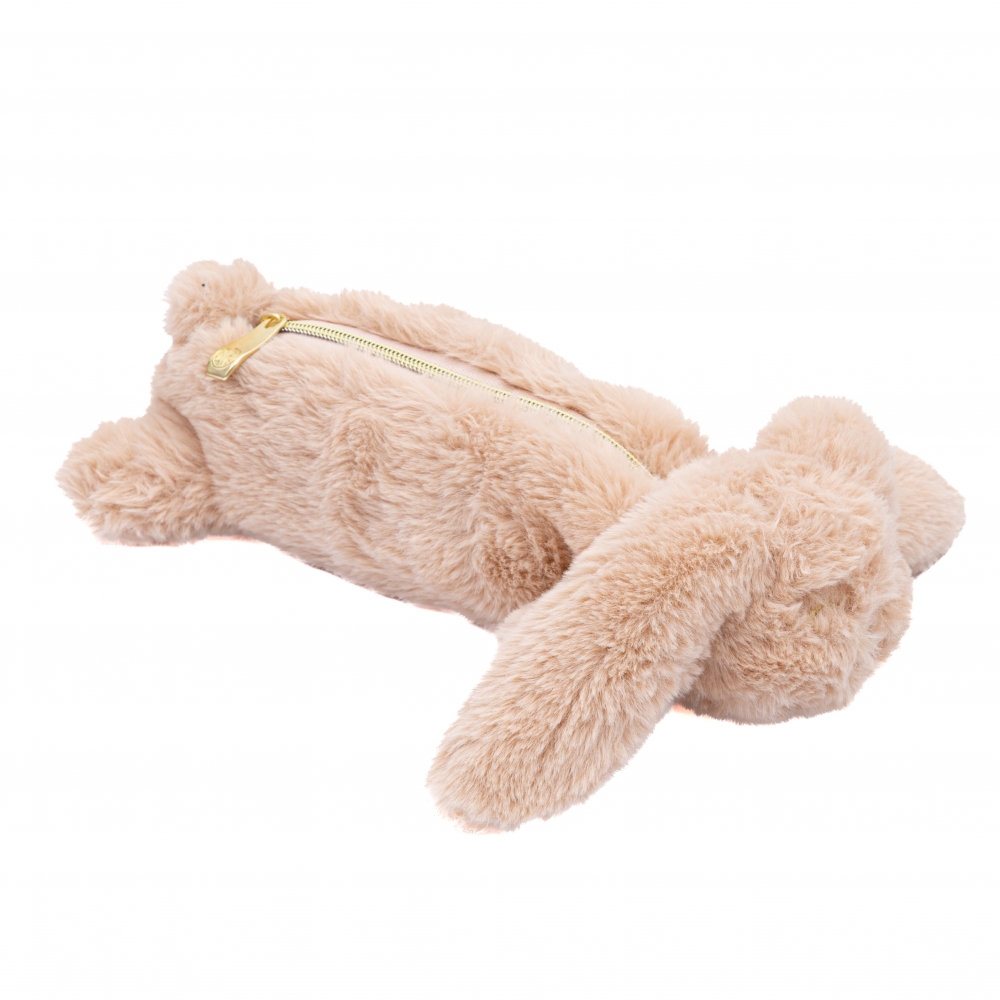 Geanta de scoala unica fara accesorii ASTRABAG Iepure pufos, 20 x 14 x 3, 5 cm