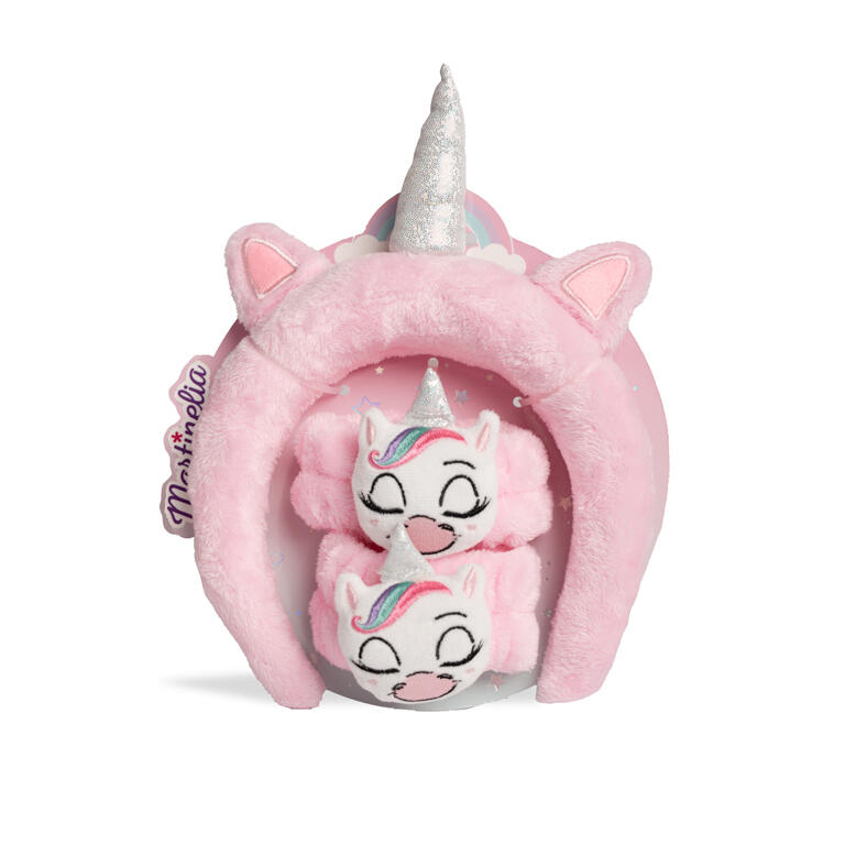 Bandă și brățări de pluș, Martinelia, Unicorn