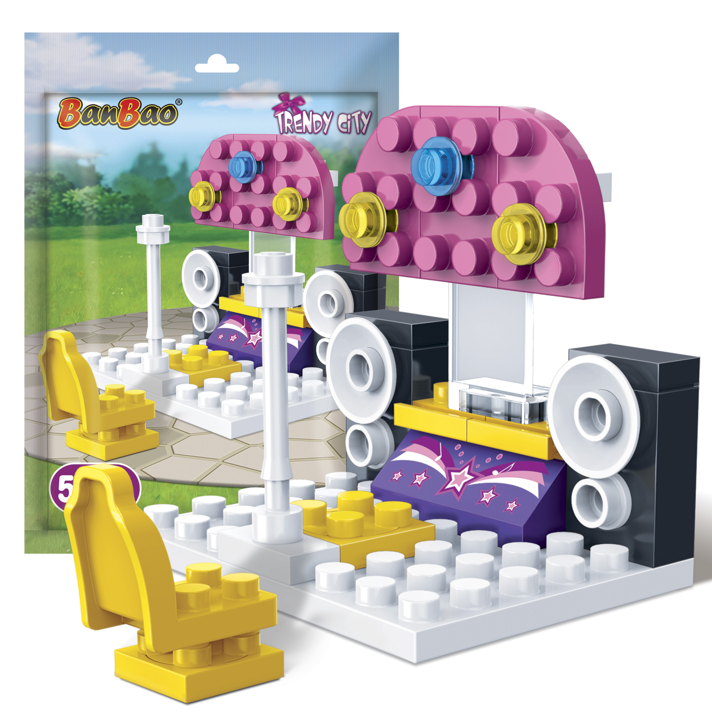 Mini Constructor, Ban Bao, Scena, 32 de piese