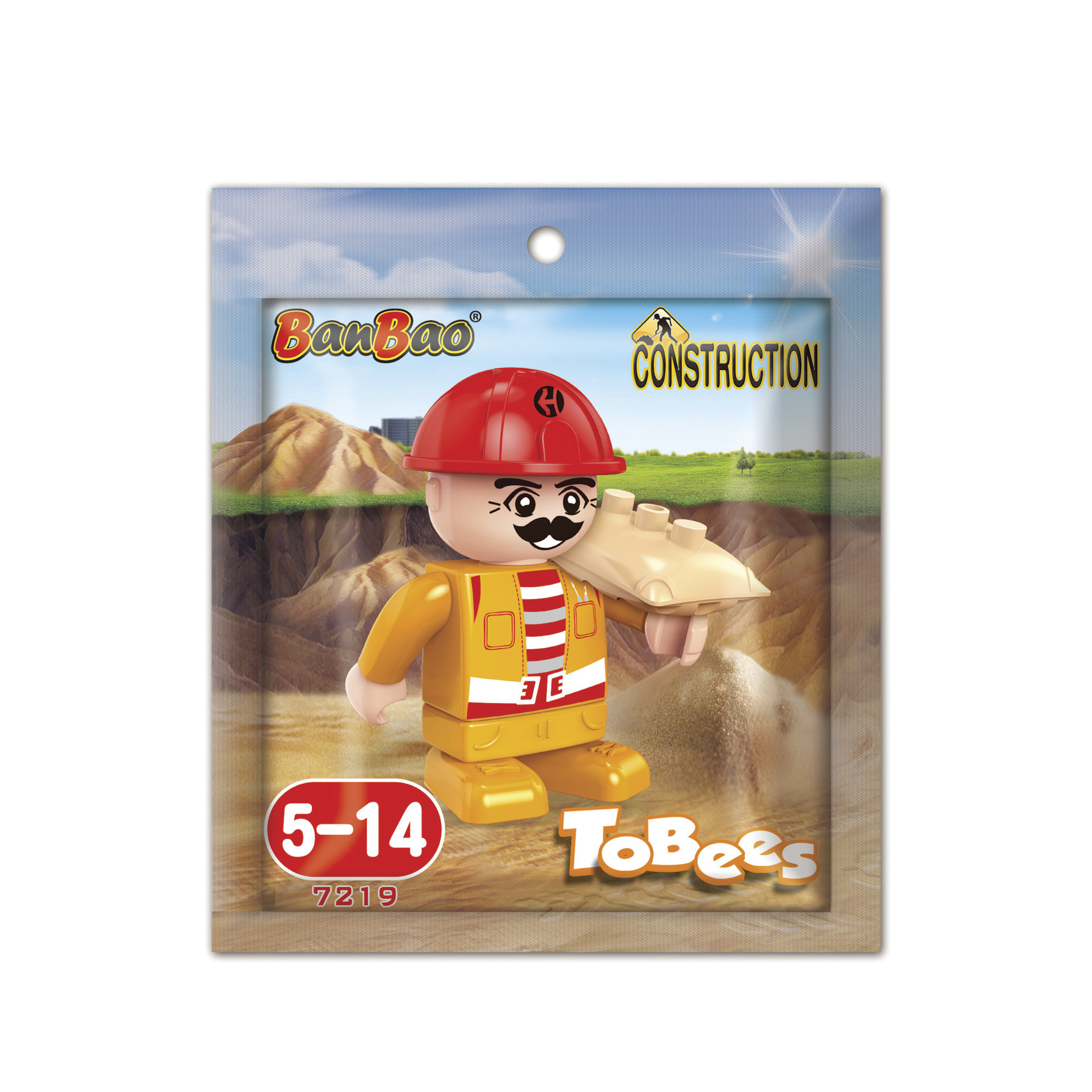 Minifigurină, BanBao, Constructor