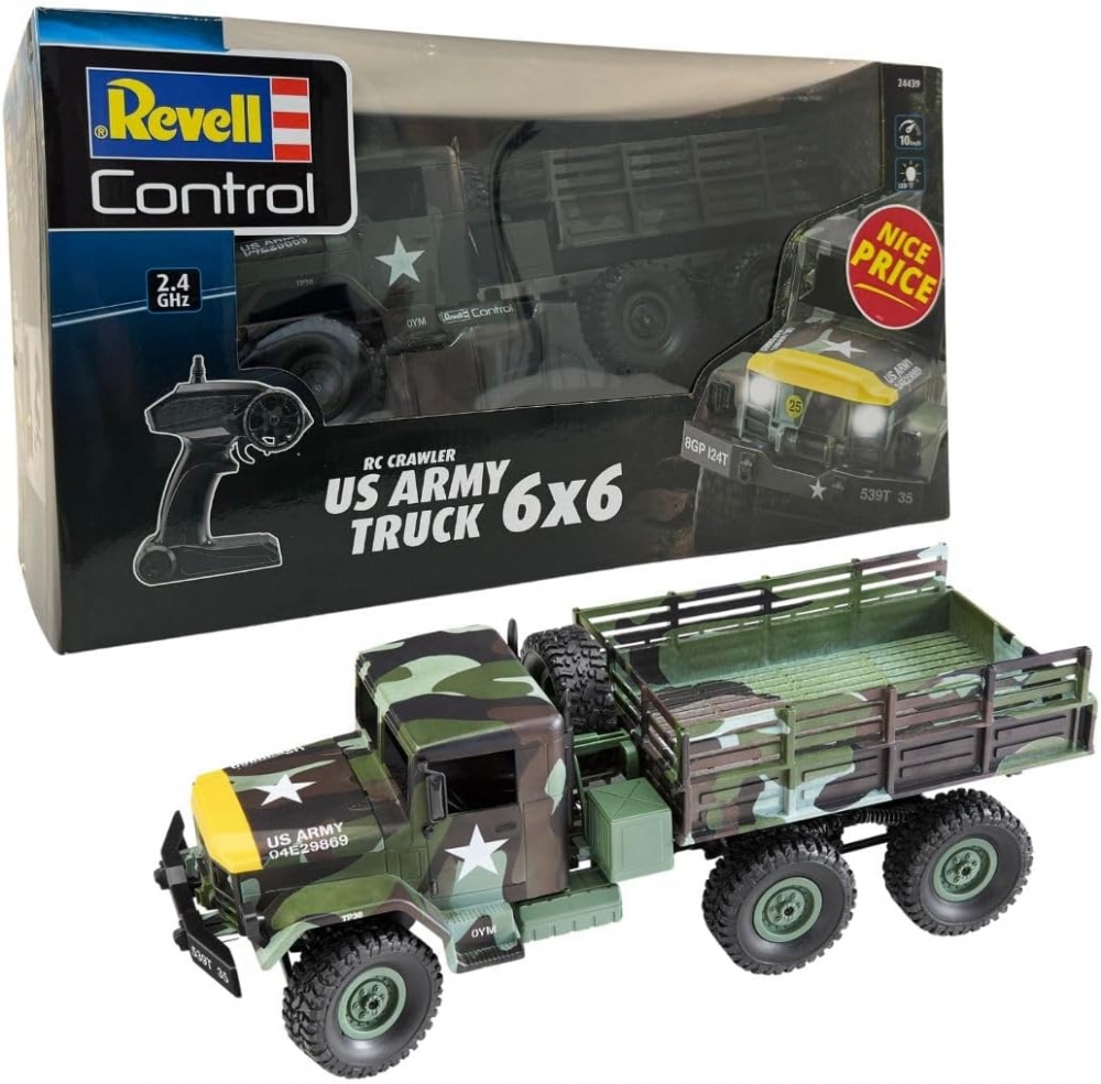 Camion militar cu control radio, Revell, RC