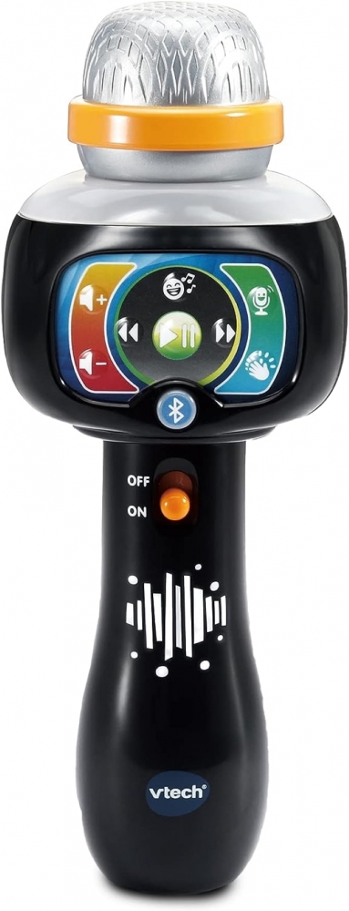 Jucarie interactiva, Vtech, Singing Sounds Microphone, 5.5 x 8.2 x 2.3 cm