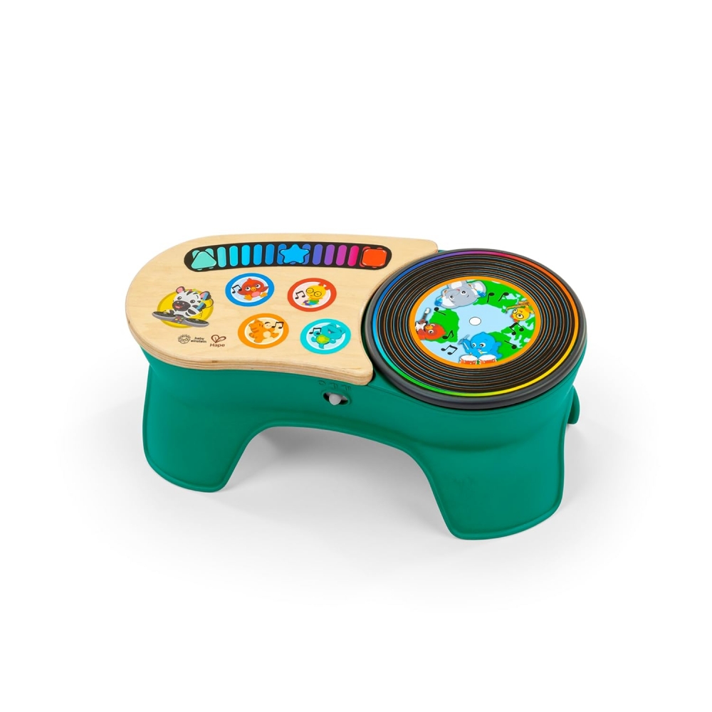 Jucarie senzoriala pentru bebelusi, Hape, Baby Einstein, DJ studio