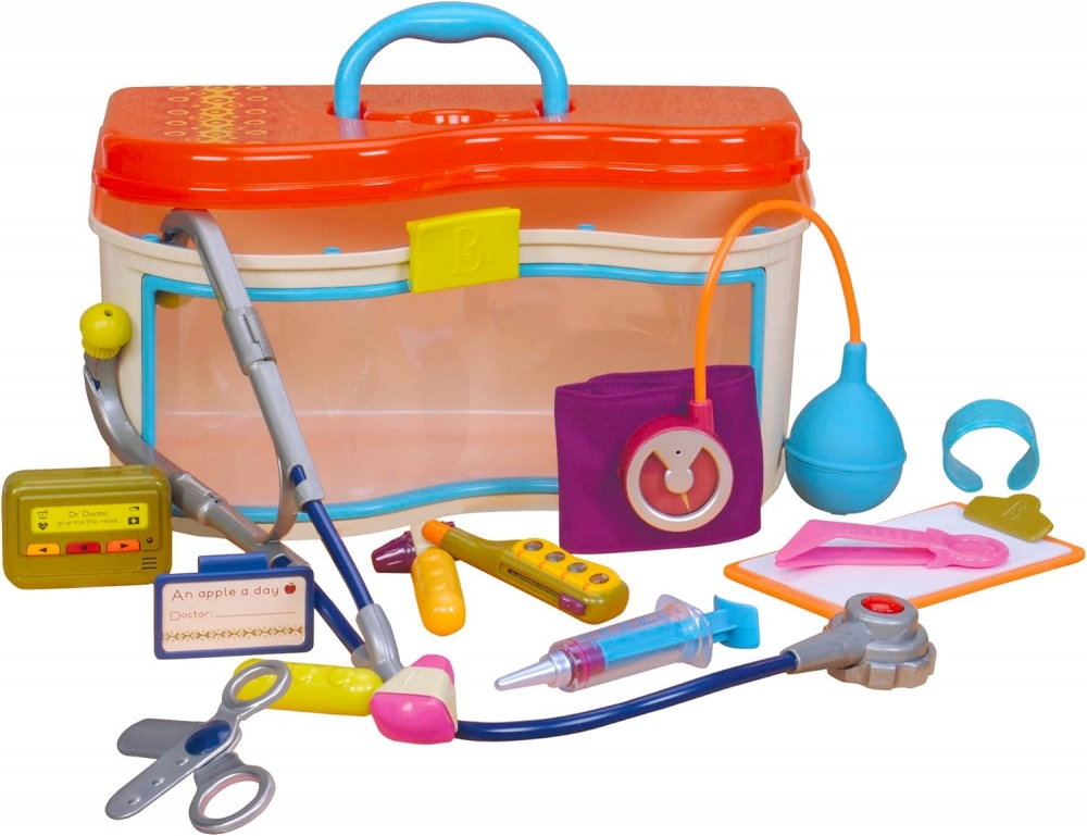 Set medic pentru copii, Battat, 12 piese
