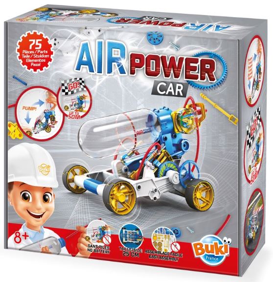 Set STEM Constructie Masinuta propulsata cu Aer Comprimat