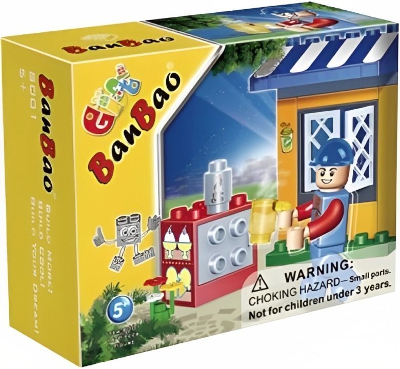 Constructor, BanBao, Magazin de inghetata, 16 piese