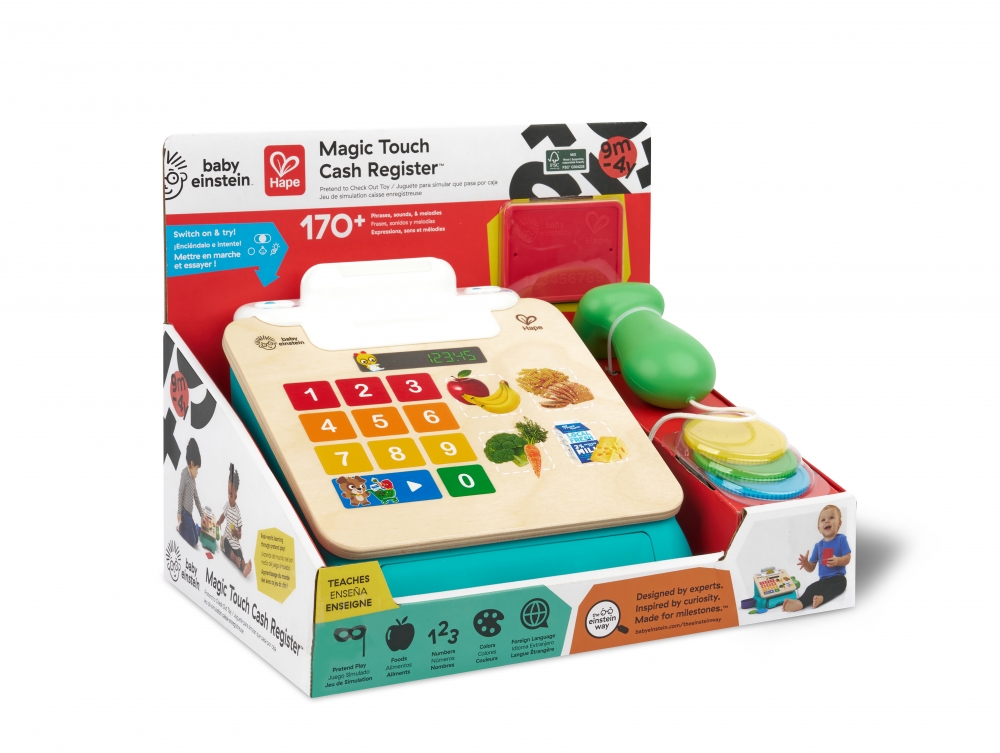 Jucarie interactiva, Baby Einstein, Magic touch, Casa de marcat, 22 x 16 x 19 cm