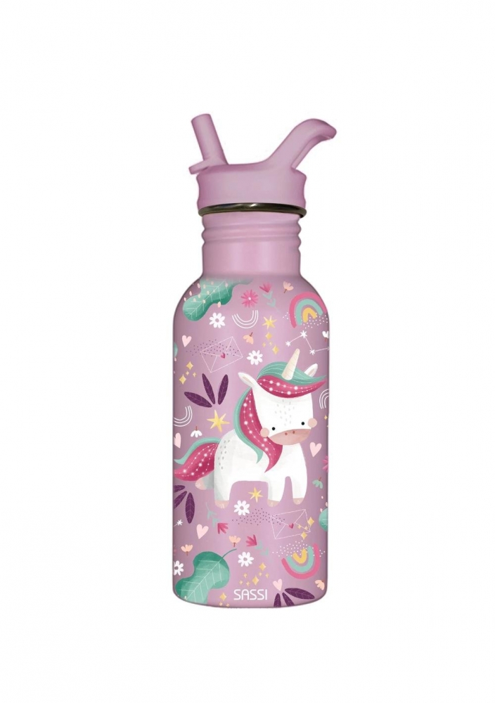 Sticla din otel inoxidabil, Sassi, 500ml., Unicorn