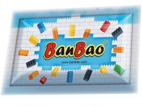 Minifigurina BanBao, Geanta surpriza, 10 mini-figurine, Plastic, 0,100 kg, Peste 5 ani