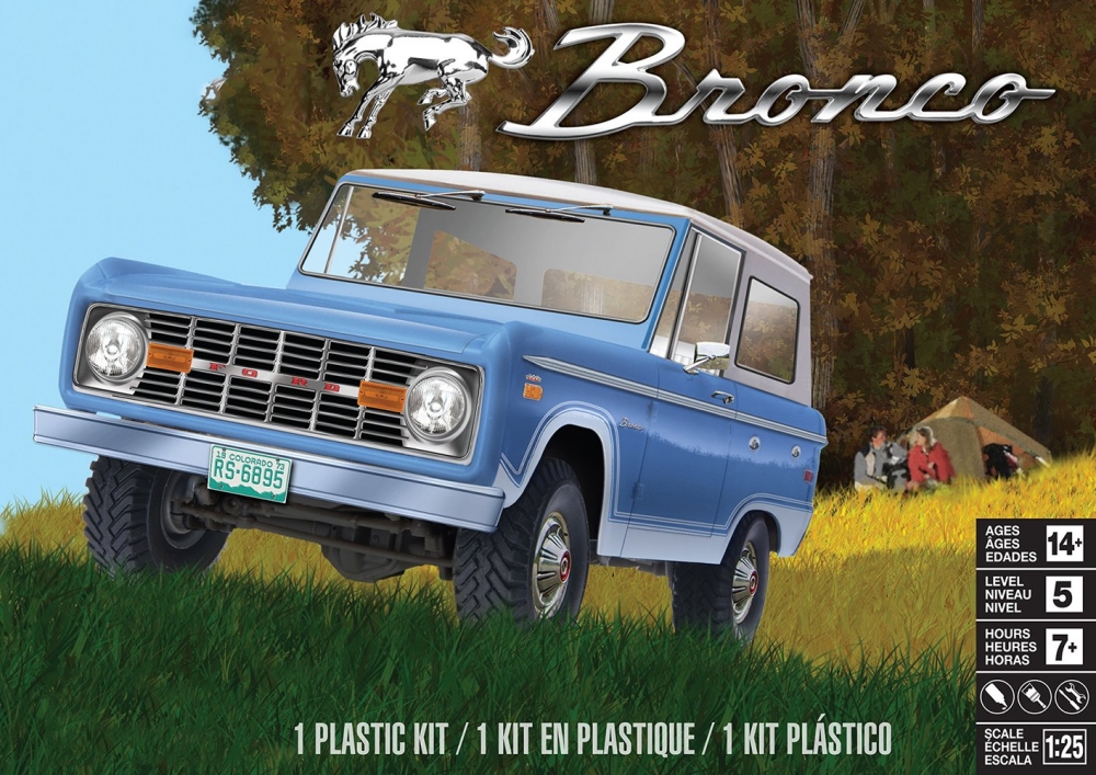 Model prefabricat, Revell, Ford Bronco, 162 piese