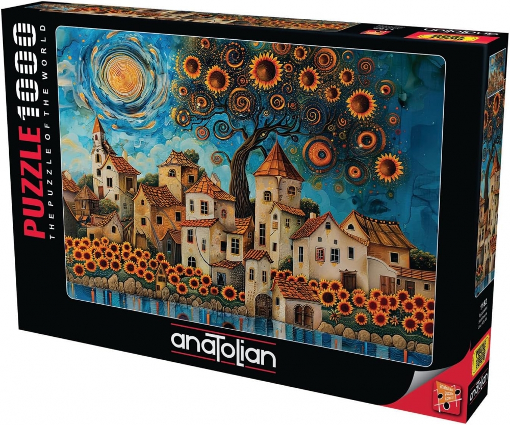 Puzzle, anatolian, floarea soarelui, 1000 piese