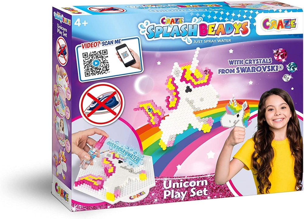 Set creativ, Nebunie, Mozaic multicolor, Unicorn