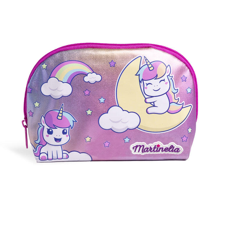 Set de baie în geantă, Martinelia, Micul unicorn, 3 piese