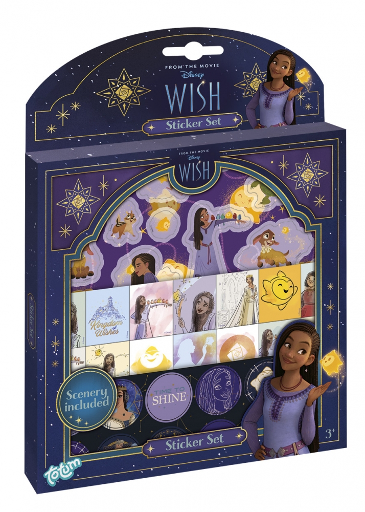 Set cu abtibilduri Disney Wish