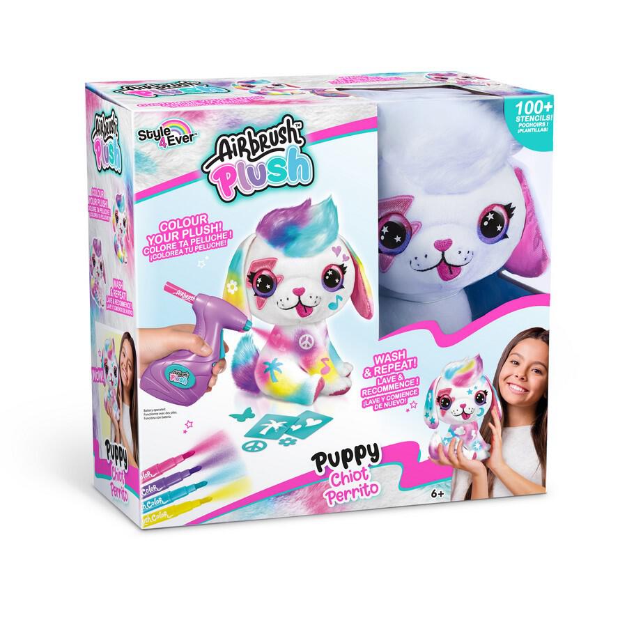 Set creativ, Canal Toys, Jucarie de colorat de plus, Catelus dragut