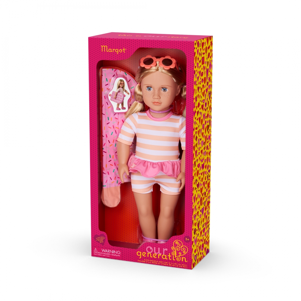 Păpușă, Battat, Our Generation, Margot, 46 cm