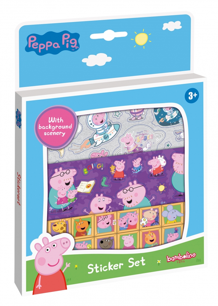 Set autocolante, Totum, Pepa Pig