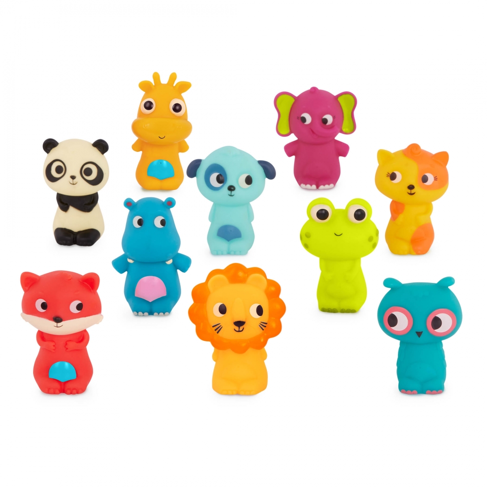 Papusi cu degete Animale - set de 10, B.Toys