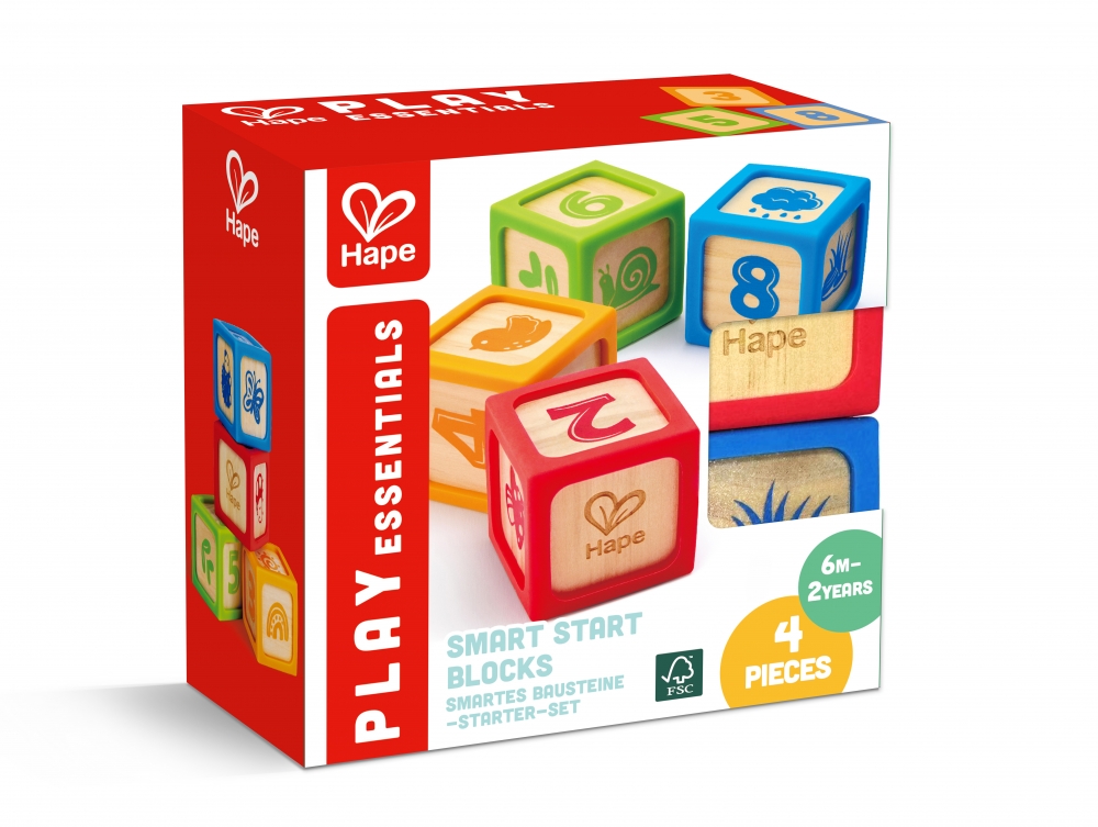 Cuburi educationale, Hape, 4 bucati