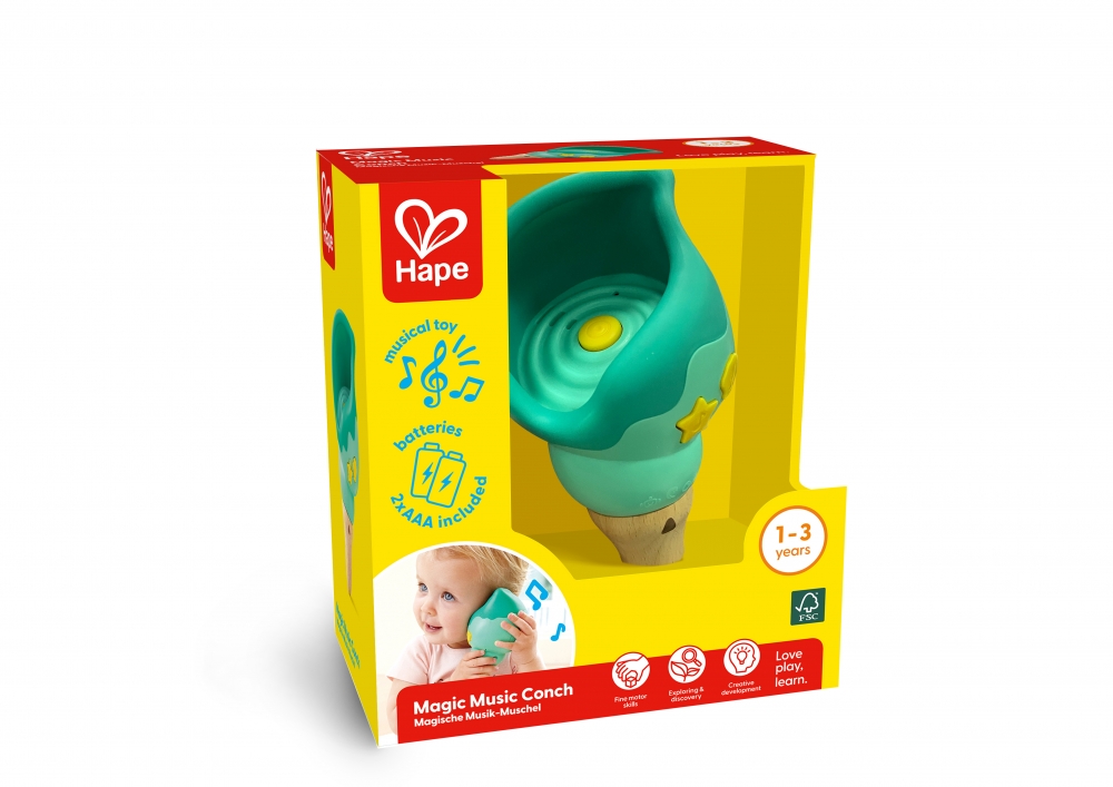 Jucărie interactivă, Hape, Scoică muzicală magică