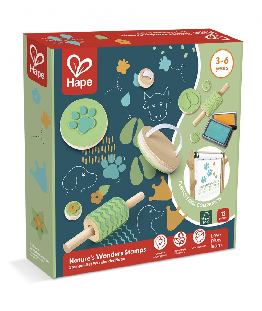 Set de timbre, Minunile NaturiiHape, 13 piese