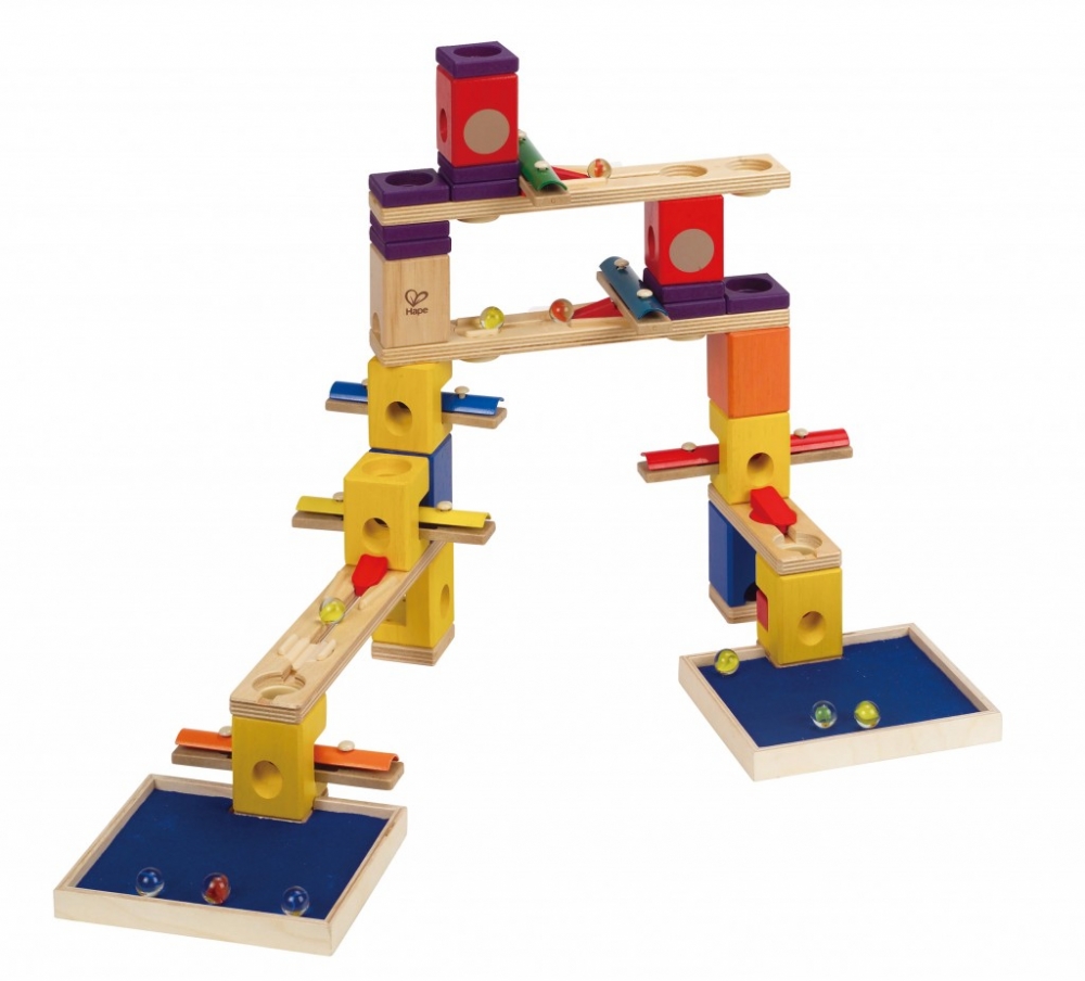 Set de șine din lemn, Hape, Quadrilla, Coborâre muzicală, 77 de piese