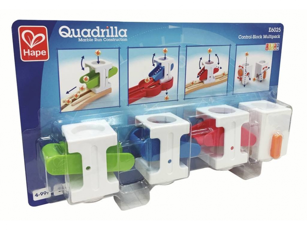 Set unitate de control, Hape, Quadrilla, 4 piese