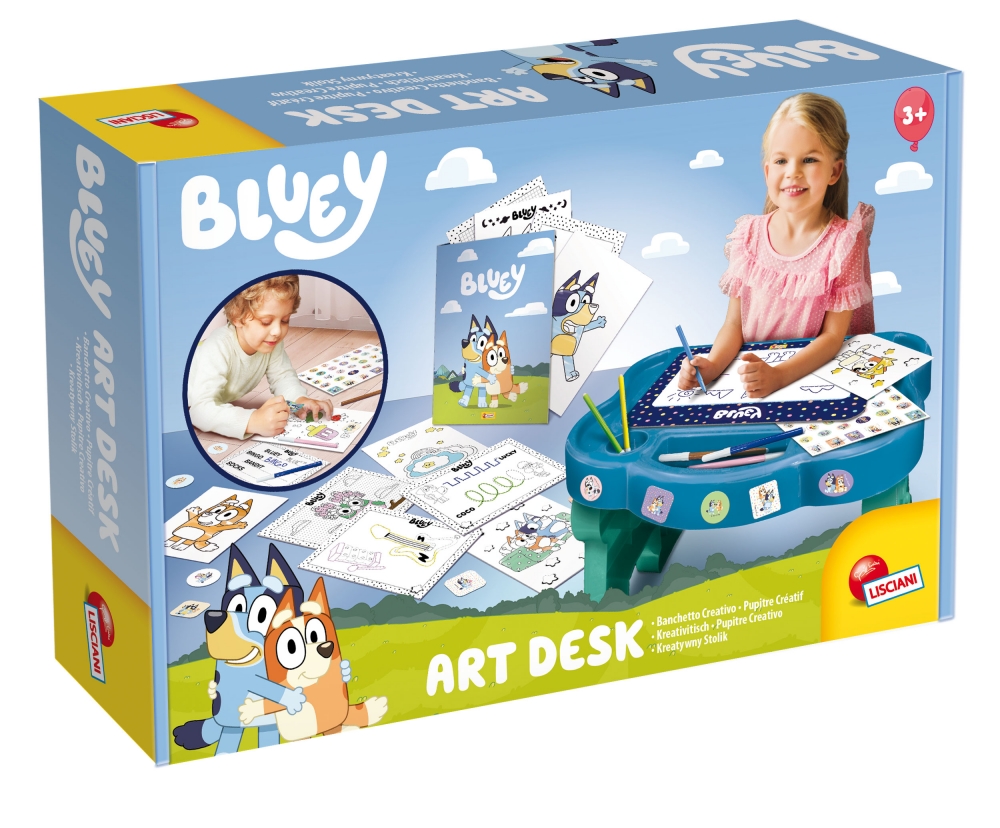 Masă educațională pentru copii, Lisciani, Bluey