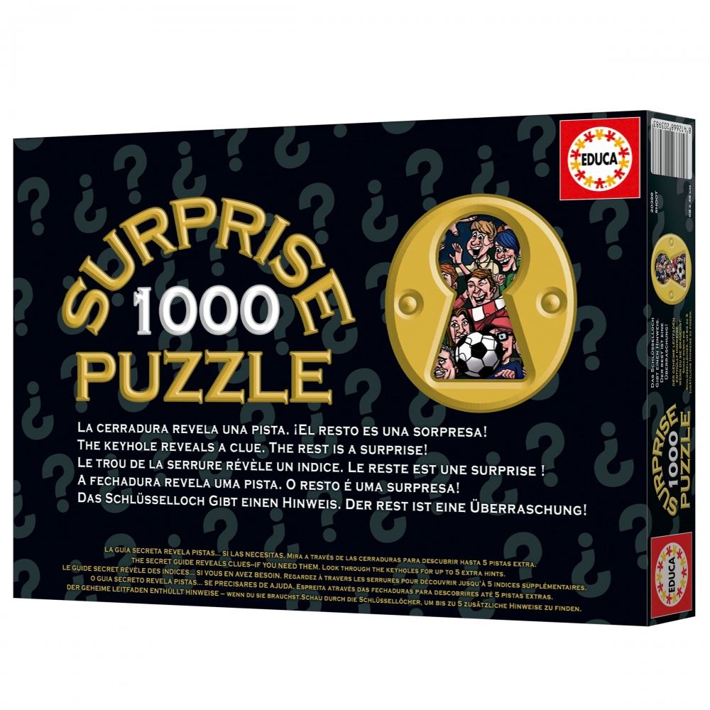Puzzle surpriză, Educa, Shoot!, 1000 de piese