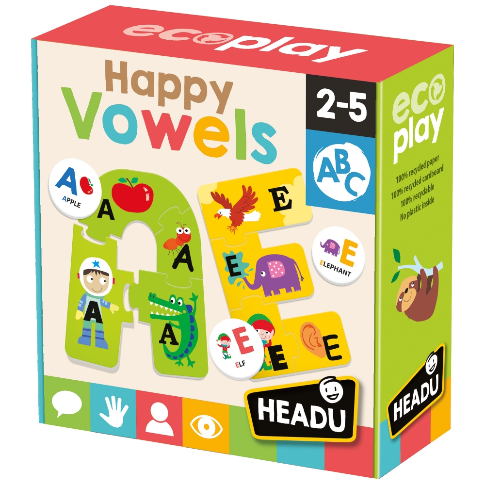 Joc educativ, Headu, Vocale fericite