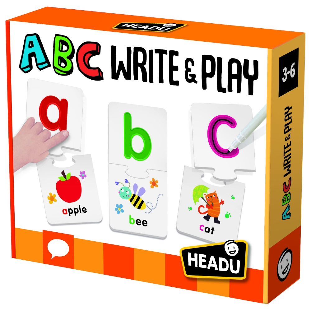 Joc educativ, Headu, Alfabet, Scrie si joaca
