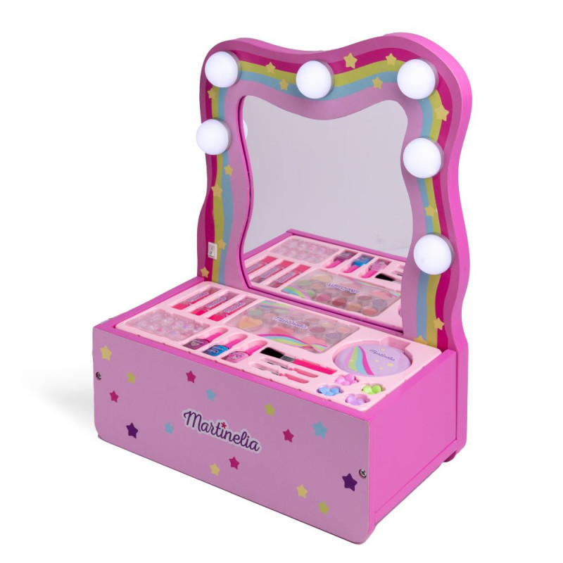 Set cosmetice, Martinelia, Toaletă machiaj cu iluminare LED