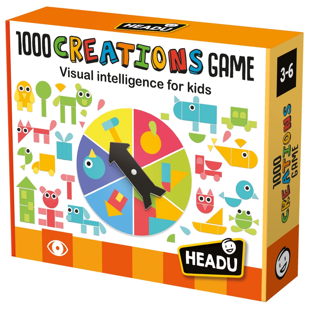 Joc educativ, Headu, 1000 Creatii, Provocare vizuala