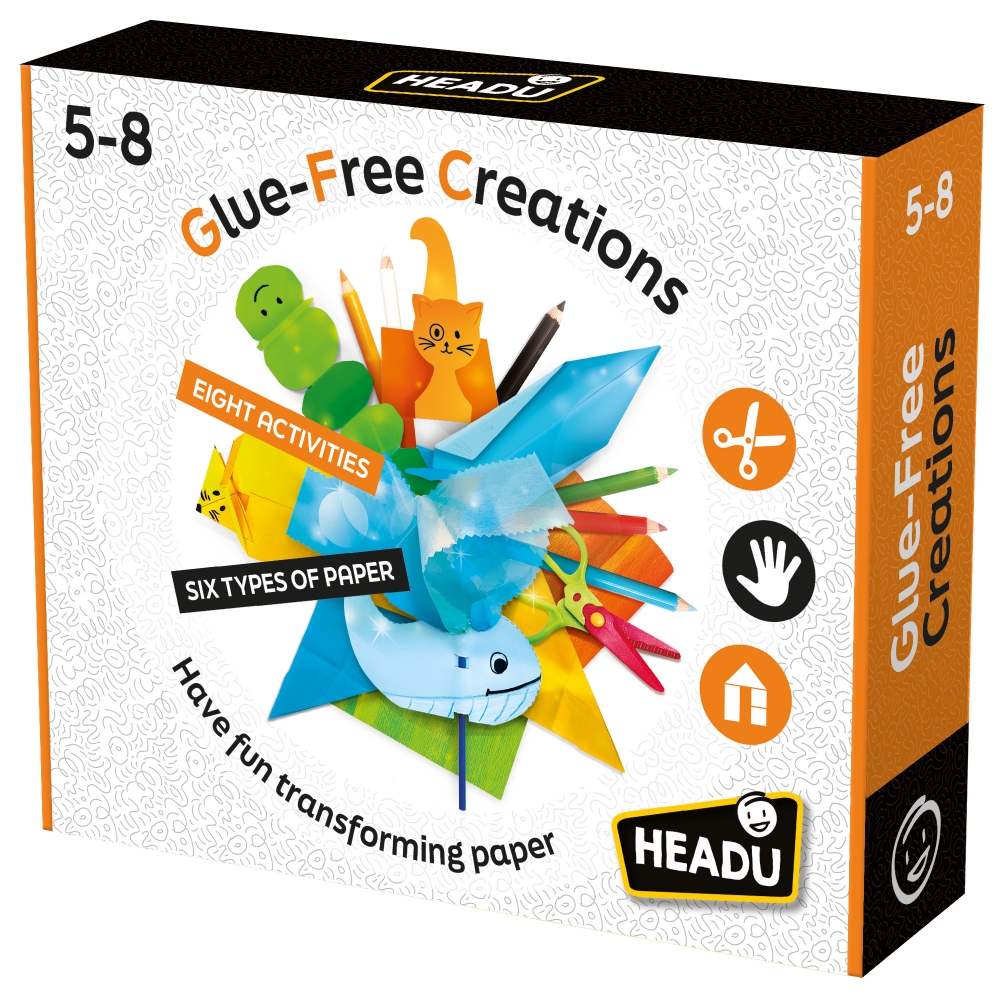  Set creativ, Headu, Creații distractive din hârtie