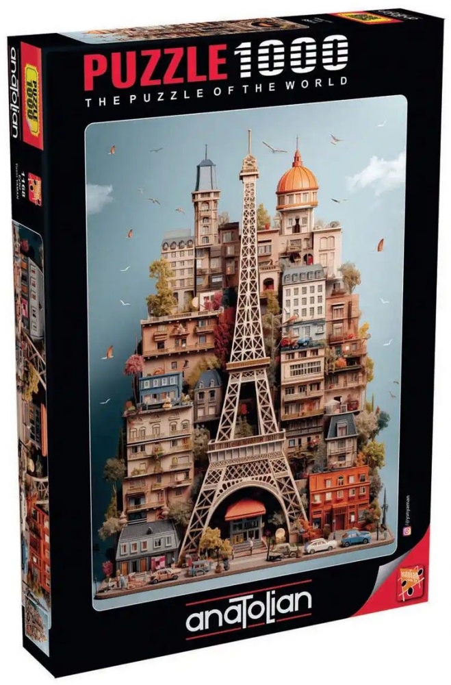 Puzzle, Anatolian, Turnul Eiffel, 1000 de piese