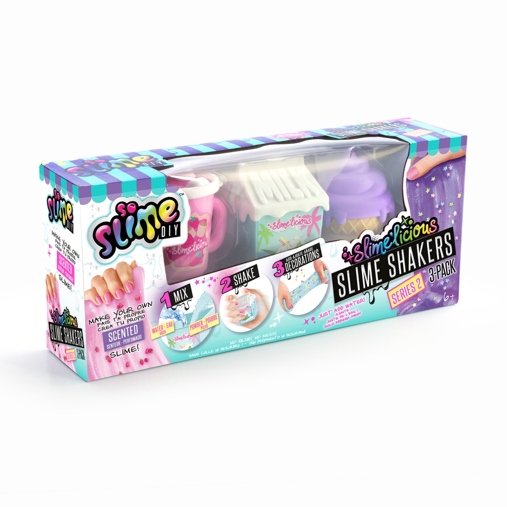 Set creativ, Canal Toys, So Slime, agitator de slime Slimelicious, 3 piese