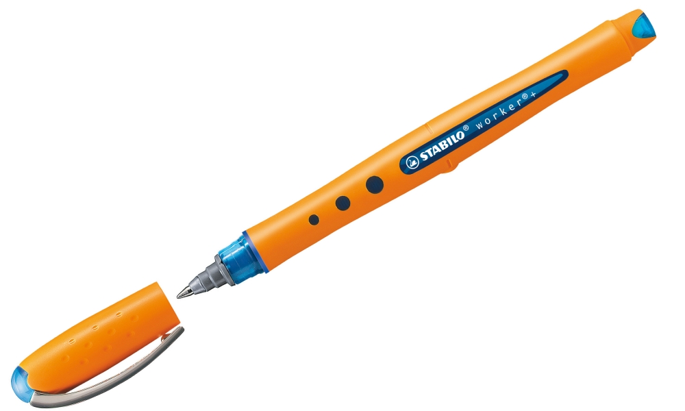 Pix, Stabilo, Worker Fine Rollerball, Albastru