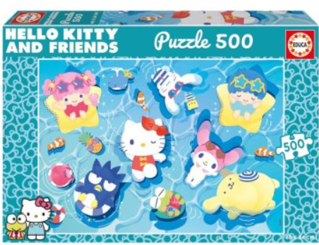 Puzzle, Educa, Hello Kitty, 500 de piese